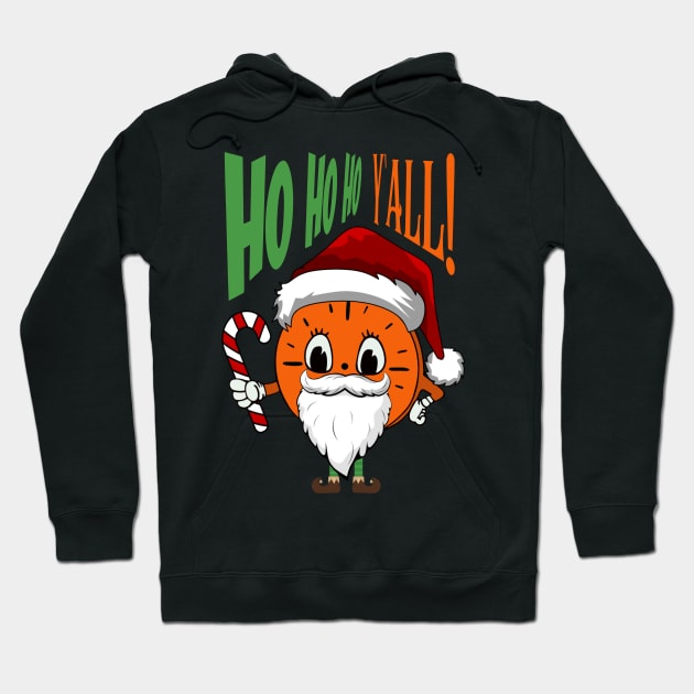 Ho Ho Ho Y'all - Miss Minutes Hoodie by LopGraphiX